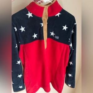 AMERICAN FLAG SIMPLY SOUTHERN PULLOVER! Size XL